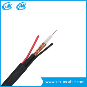 High Quality Coaxial Cable Surveillance Security Rg59 0.81CCS, 112*0.12mm Al/Mg Braiding