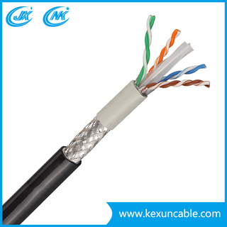 China Factory 305m Pass Test Indoor PVC Jacket 4 Pair UTP/FTP CAT6 LAN Cable