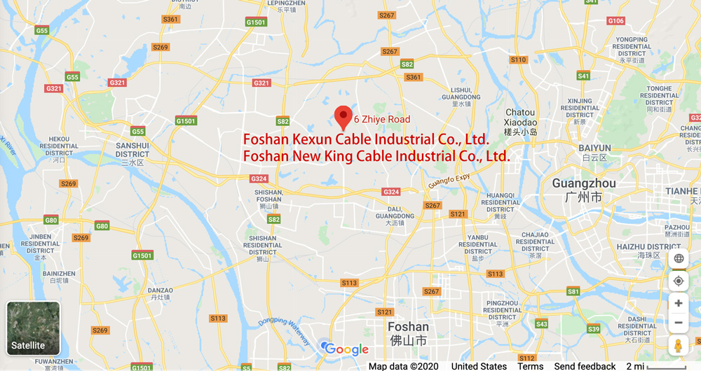Foshan Kexun Cable Industrial Co., Ltd. Foshan New King Cable Industrial Co., Ltd.