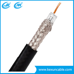 1.02mm Copper or CCS Conductor RG6 CCTV CATV Cable with Jell (Flooding Compound)
