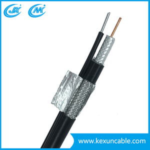 Telecommunication Cable Rg Series Rg11 Rg58 Rg59 with Black PVC Jacket